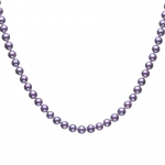 ラベンダーカラー アコヤ真珠ネックレス#00023-168 | ブランド